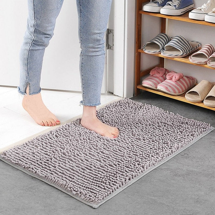 Lisslune | Mavi Soft Chenille Bath Mat