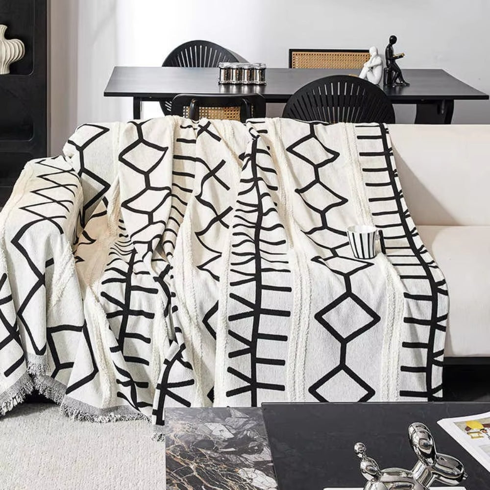 Lisslune | Maze Four-Season Chenille Sofa Cover