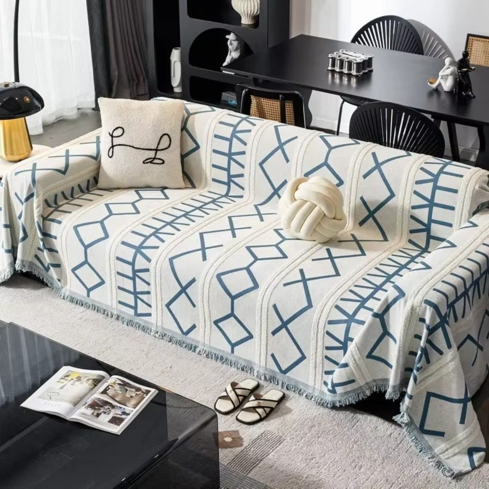 Lisslune | Maze Four-Season Chenille Sofa Cover