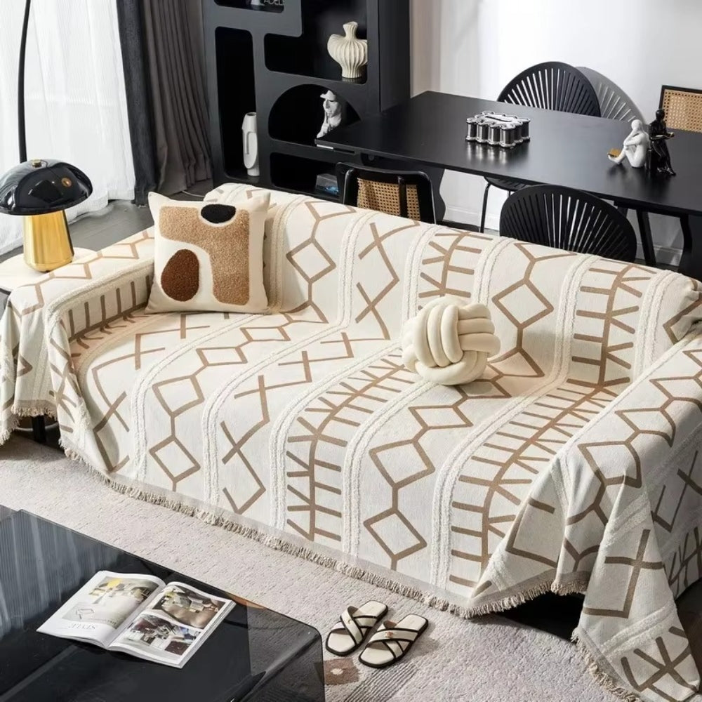 Lisslune | Maze Four-Season Chenille Sofa Cover
