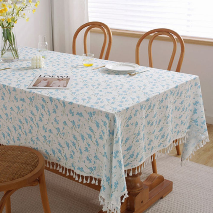 Lisslune | Meadow Bloom Tassel Table Cloth