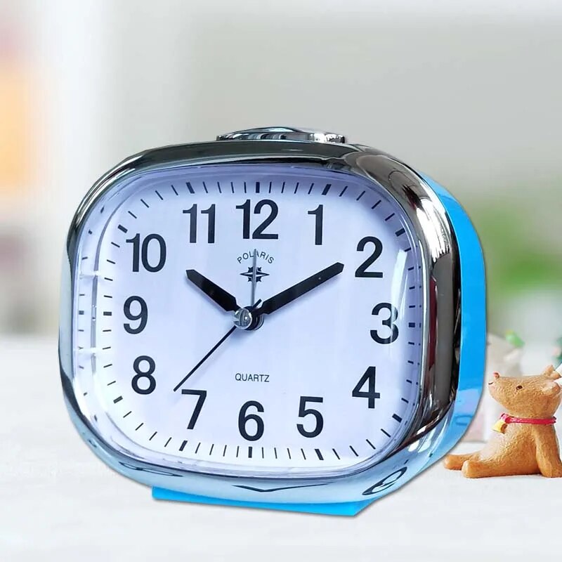 Lisslune | Silent Night bedside clock – Alarm clock with night light and snooze function