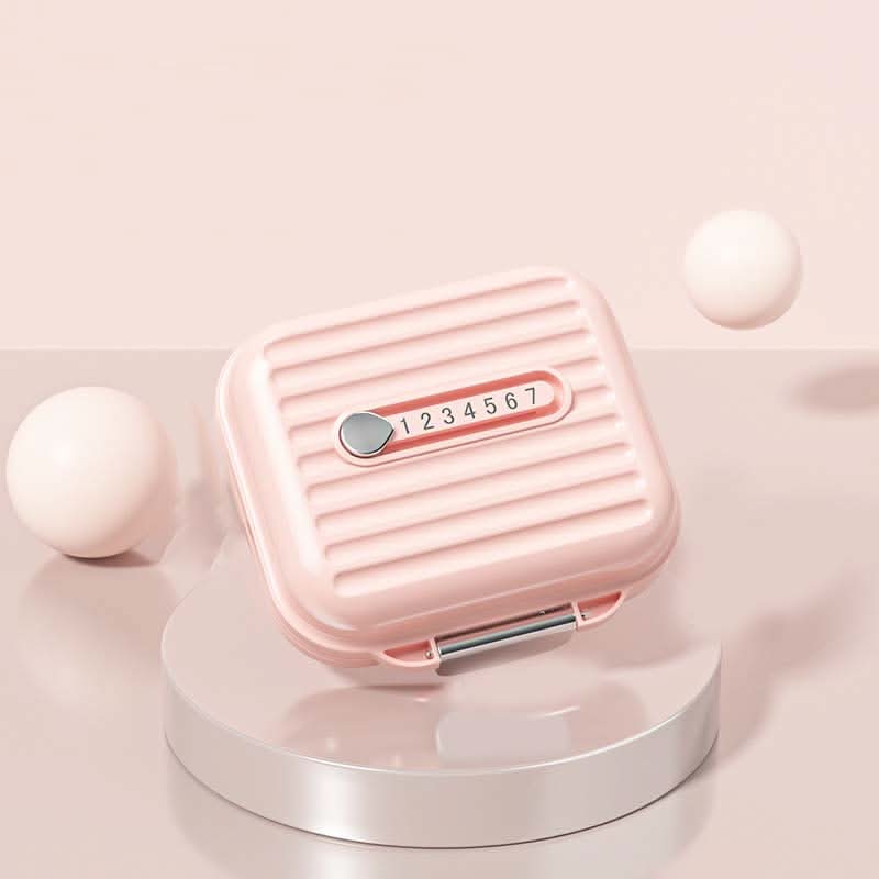 Lisslune | Portable Pill Organizer with 7 Compartments & Triple Seal