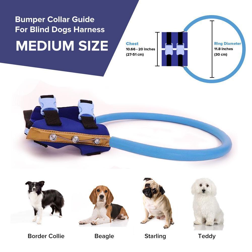 Lisslune | Bumper Collar Guide For Blind Dogs Harness