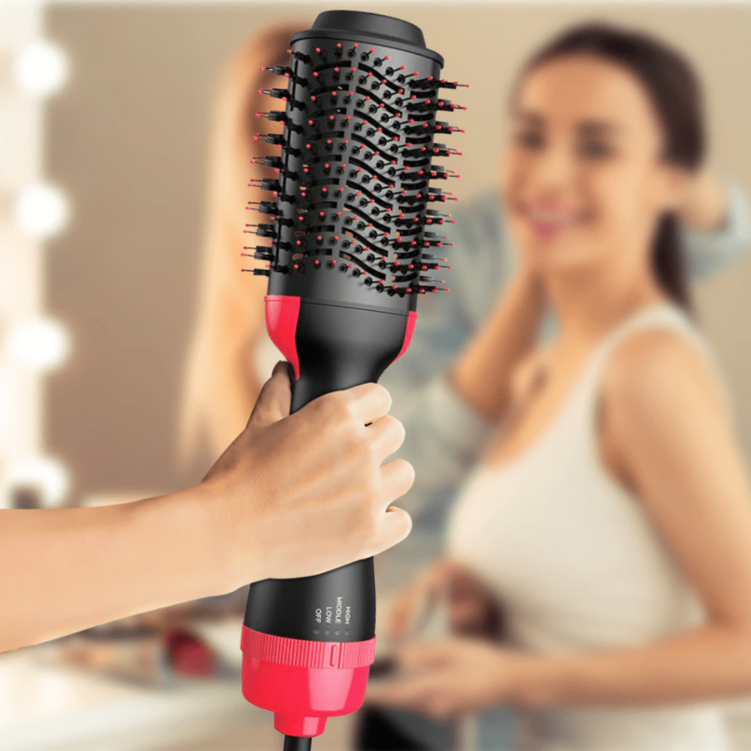 Lisslune | 4-in-1 Hair Dryer & Straightener for Volume & Shine