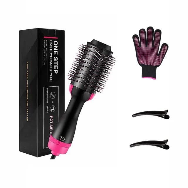 Lisslune | 4-in-1 Hair Dryer & Straightener for Volume & Shine
