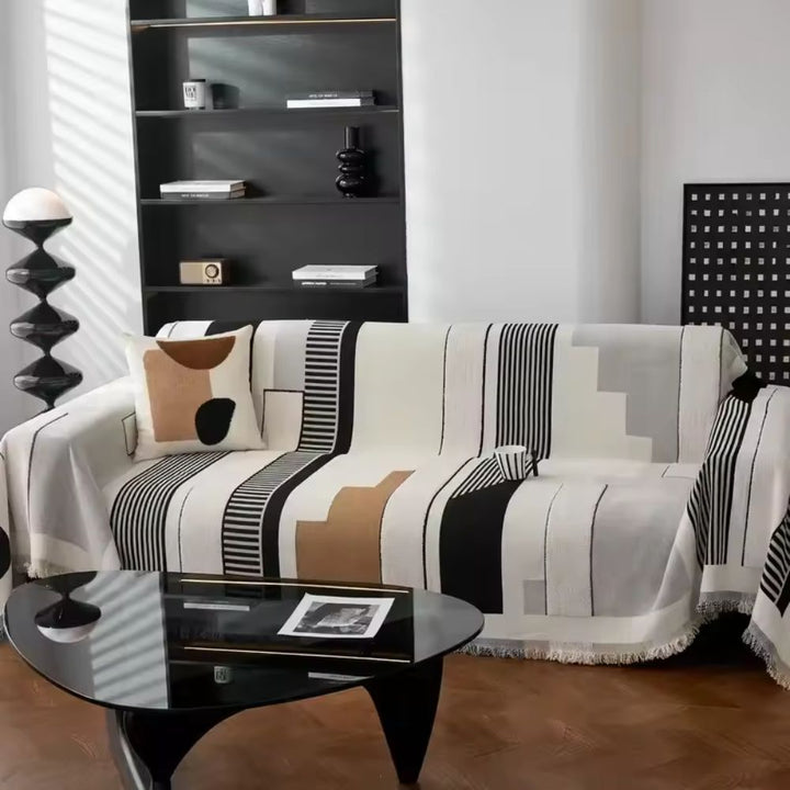 Lisslune | Metro Form Chenille Sofa Cover