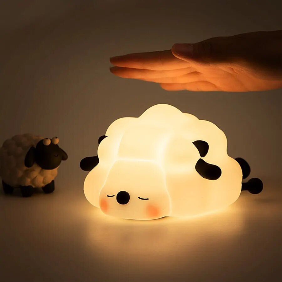 Lisslune | DreamGlow | Premium Touch Sensor Night Light – Soft LED Bedside Lamp for Kids