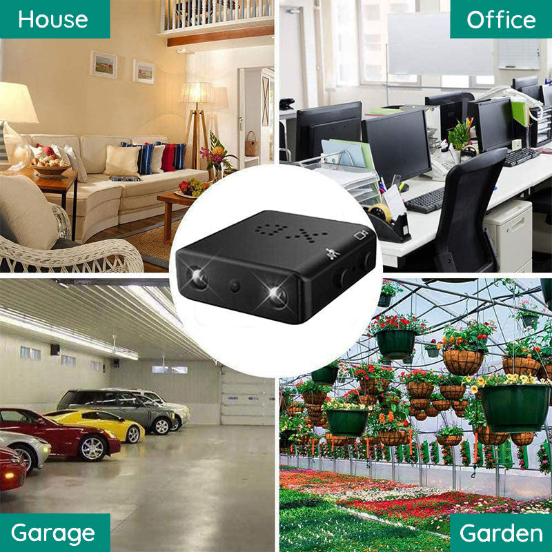 Lisslune | MysticEye™ | Wifi Micro HD Video Camera with Audio | Wireless Surveillance for Home Security & Monitoring