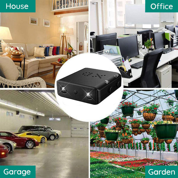 Lisslune | MysticEye™ | Wifi Micro HD Video Camera with Audio | Wireless Surveillance for Home Security & Monitoring