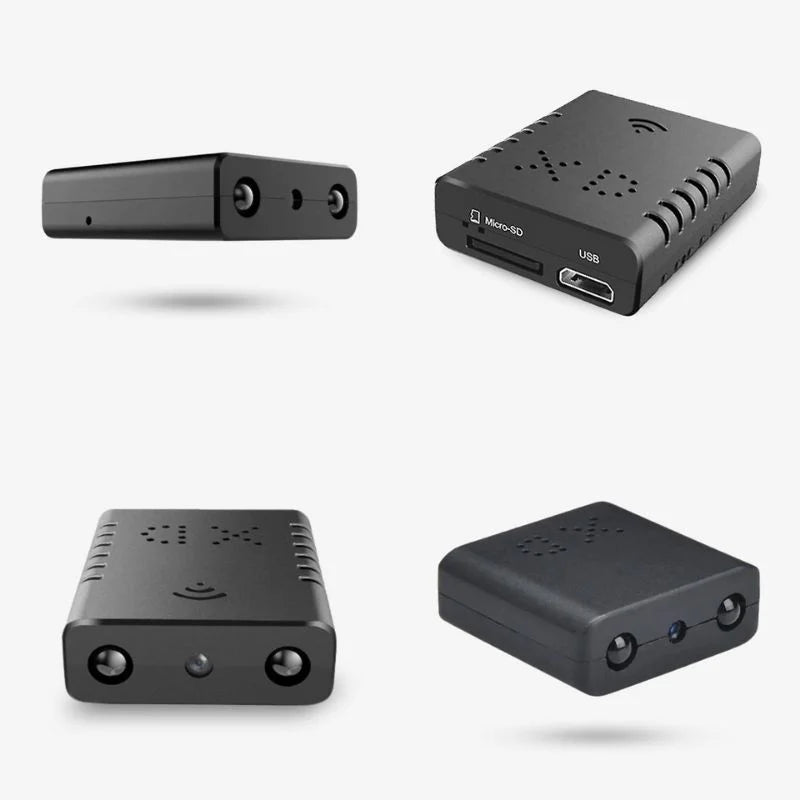 Lisslune | MysticEye™ | Wifi Micro HD Video Camera with Audio | Wireless Surveillance for Home Security & Monitoring