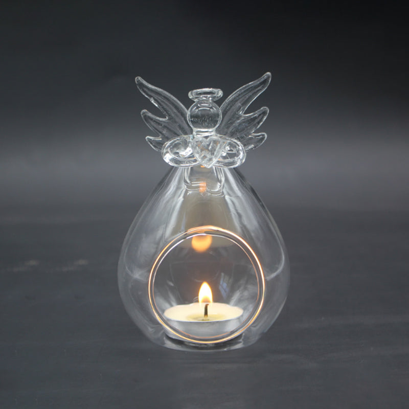 Lisslune | RadiantAura – angel-shaped candle holders with exquisite details