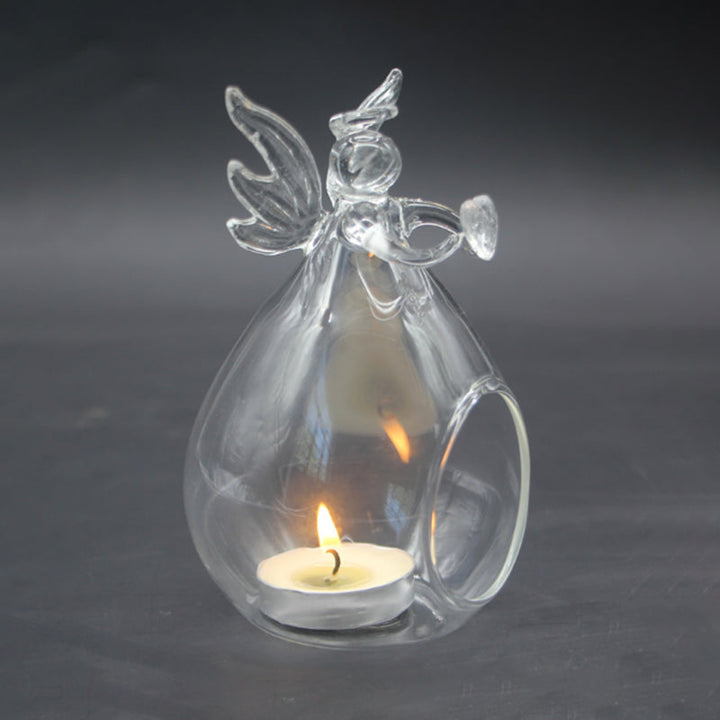 Lisslune | RadiantAura – angel-shaped candle holders with exquisite details