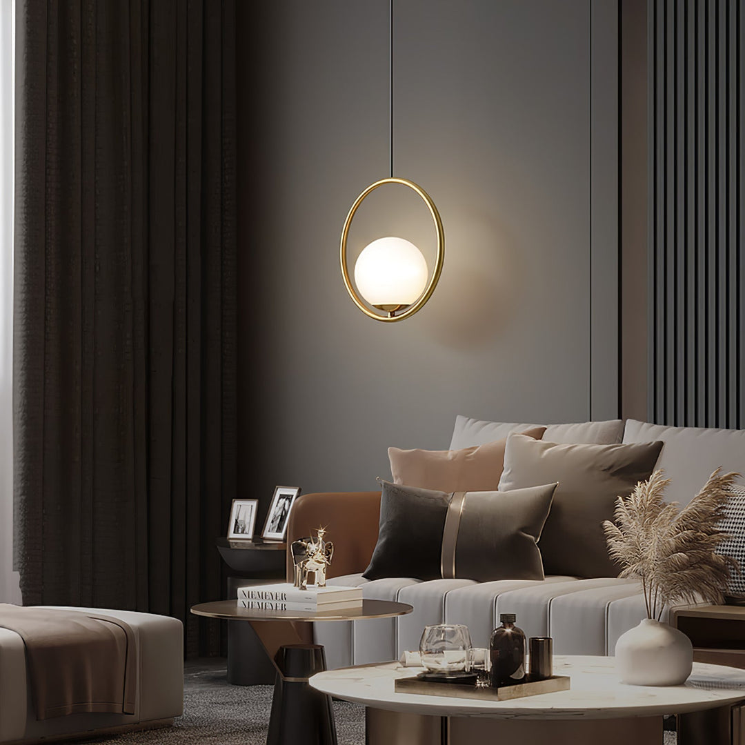 Lisslune | MiraGlow Modern Pendant Light – Elegant Loft Lighting for a Cozy Atmosphere