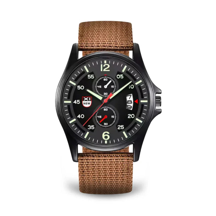 Lisslune | Military Quartz Watch – Lightweight Tactical Nylon Strap Watch for Men