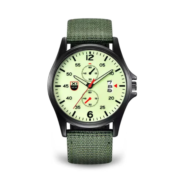 Lisslune | Military Quartz Watch – Lightweight Tactical Nylon Strap Watch for Men