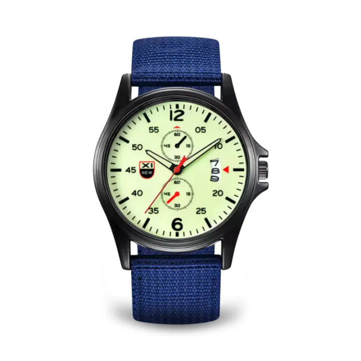 Lisslune | Military Quartz Watch – Lightweight Tactical Nylon Strap Watch for Men