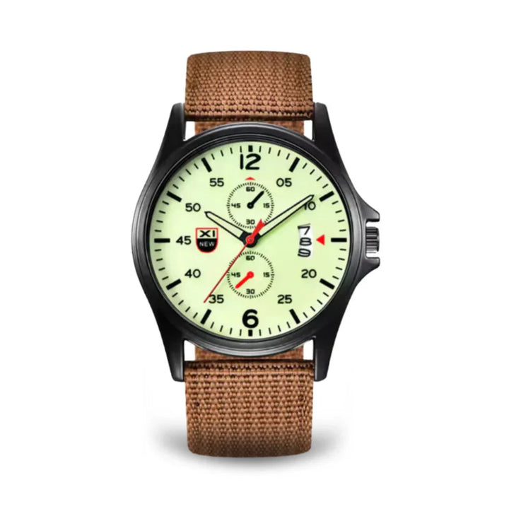 Lisslune | Military Quartz Watch – Lightweight Tactical Nylon Strap Watch for Men