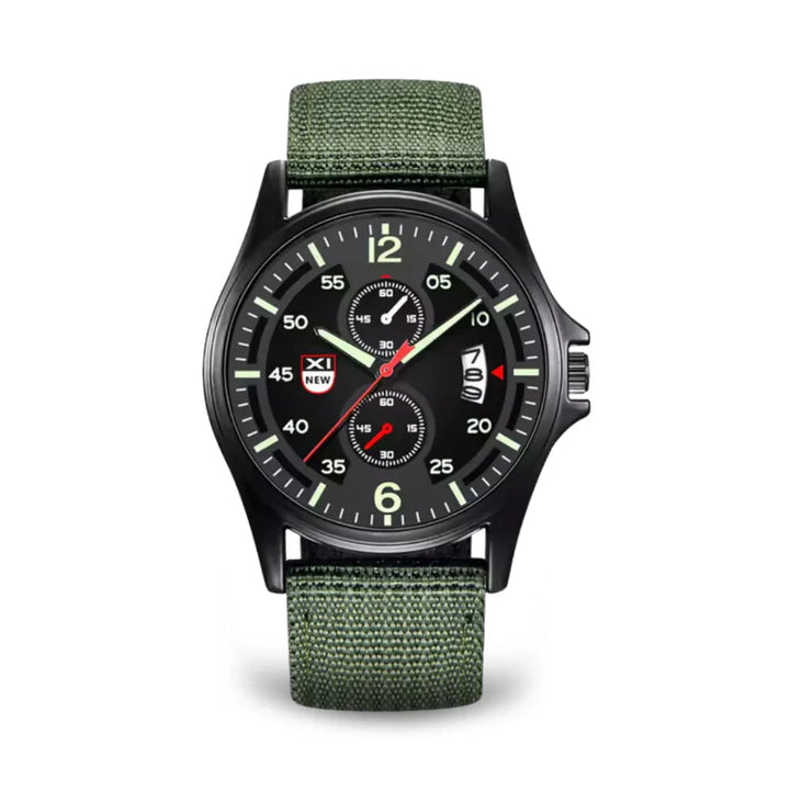 Lisslune | Military Quartz Watch – Lightweight Tactical Nylon Strap Watch for Men