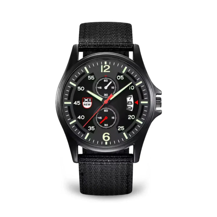 Lisslune | Military Quartz Watch – Lightweight Tactical Nylon Strap Watch for Men