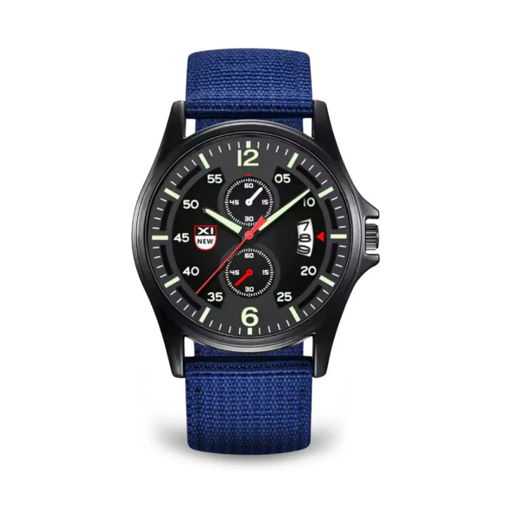 Lisslune | Military Quartz Watch – Lightweight Tactical Nylon Strap Watch for Men
