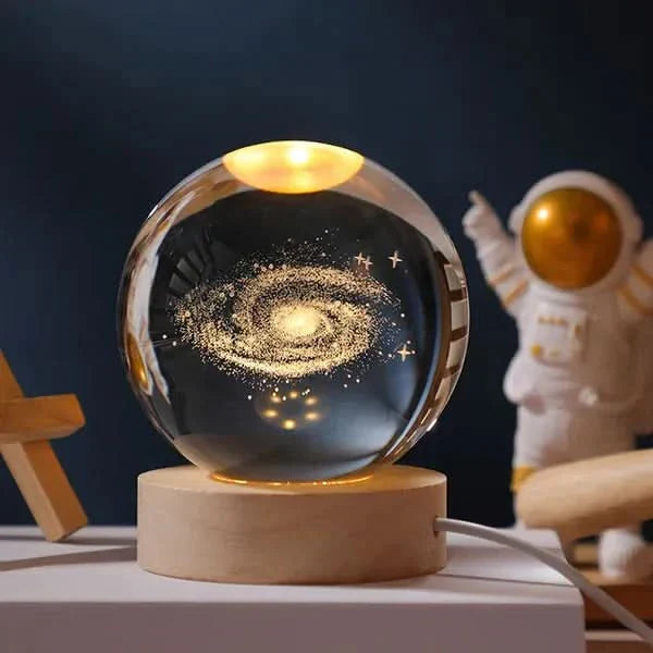 Lisslune | Luminous Crystal Ball LED Night Light Decor