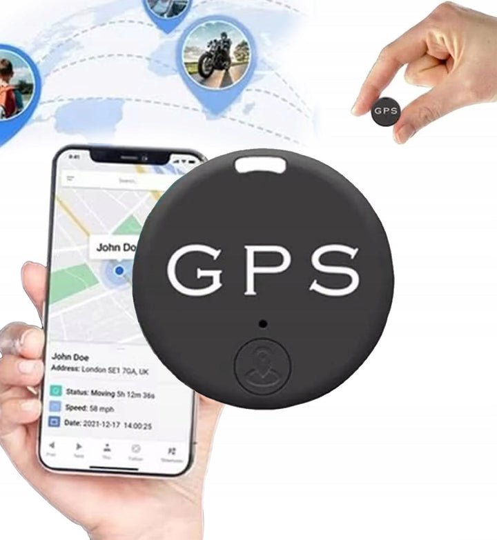 Lisslune | Mini Magnetic GPS Tracker – Real-Time Location, Strong Magnet and Long Battery Life