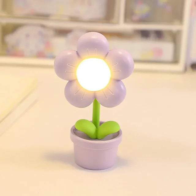 Lisslune | BloomAura – Elegant Petite Flower Table Lamp for Soft Lighting