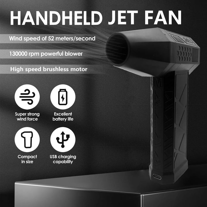 Lisslune | Portable Hurricane Turbo Fan