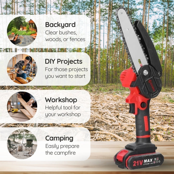 Lisslune | Mini Upgraded Cordless Chainsaw