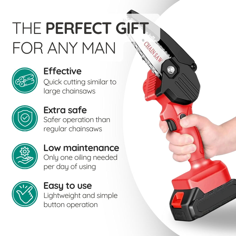 Lisslune | Mini Upgraded Cordless Chainsaw