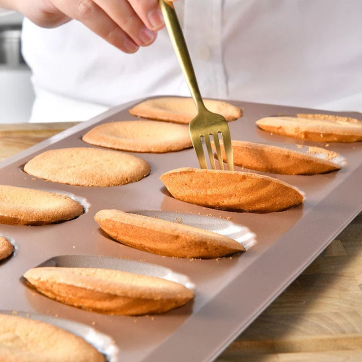 Lisslune | Mini Bake Shell Cake Mold Tray Pan