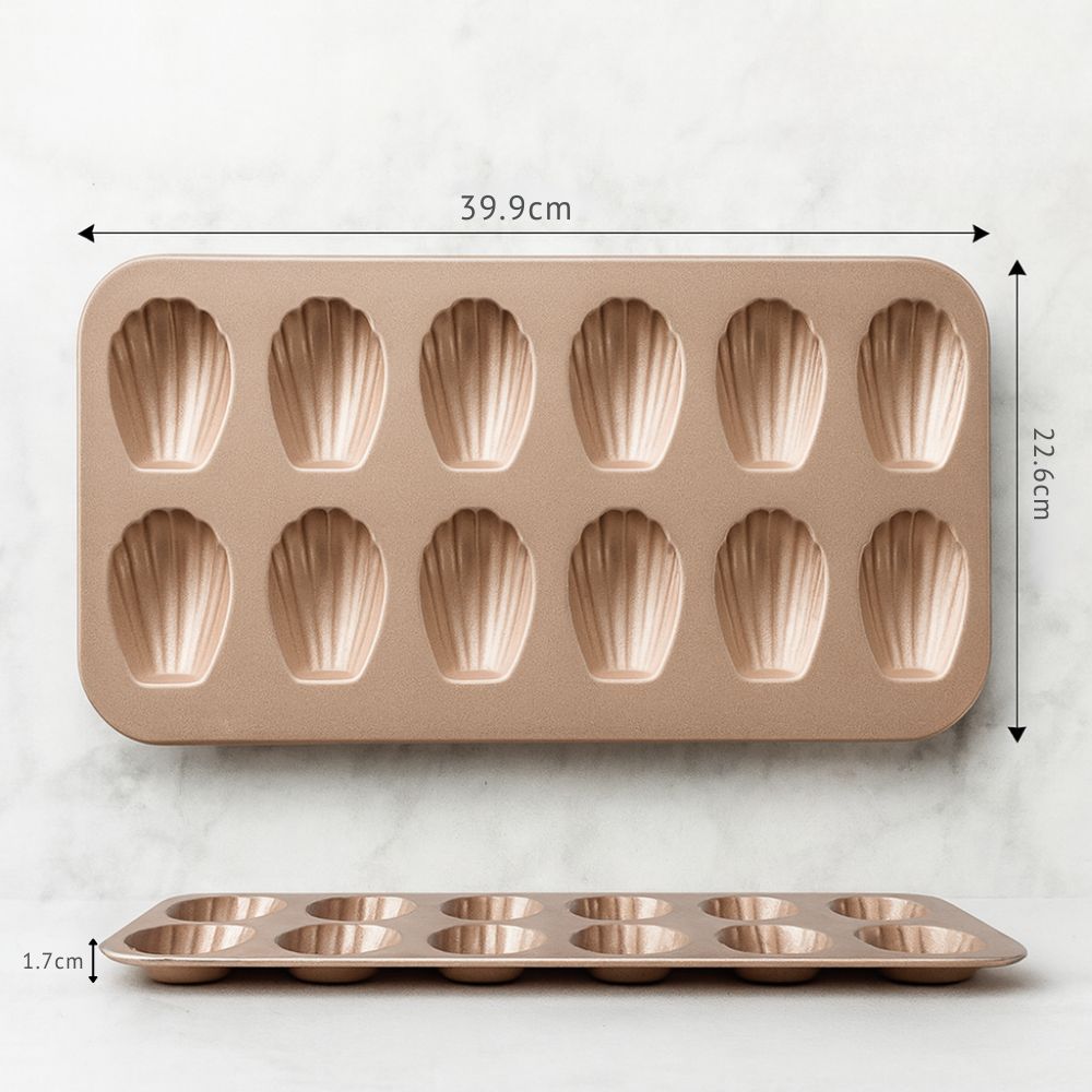 Lisslune | Mini Bake Shell Cake Mold Tray Pan