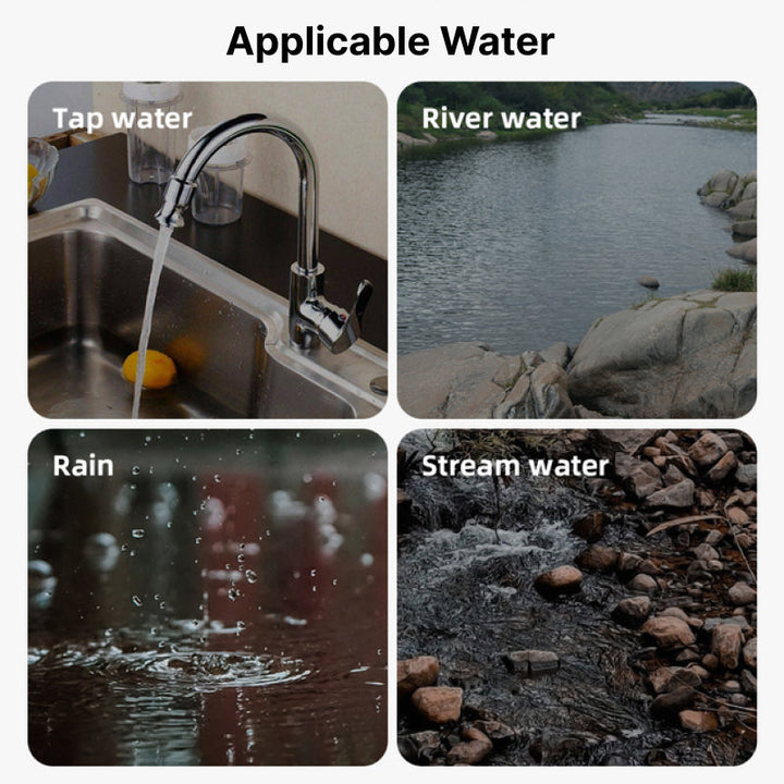 Lisslune | Mini Water Filter Straw for Survival Camping