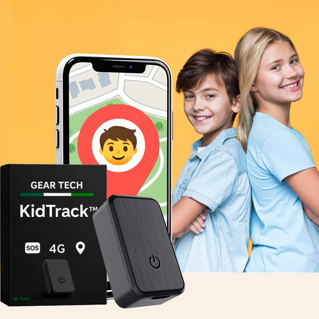Lisslune | Mini GPS Tracker for Children | Real-Time Tracking, Virtual Fence & Peace of Mind for Parents