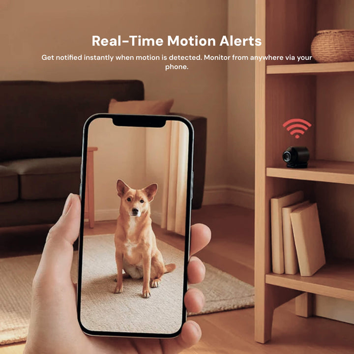 Lisslune | Mini Wireless Hidden Camera and Audio - Tiny Surveillance Mini Spy Cameras Wireless Nanny Monitoring