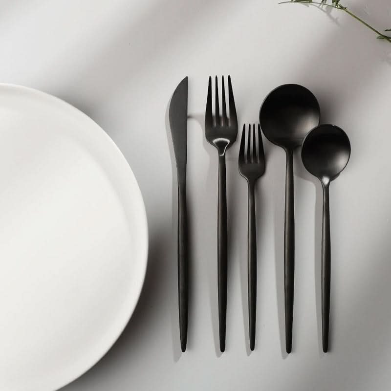 Lisslune | Minimalist Stainless Steel Cutlery Set