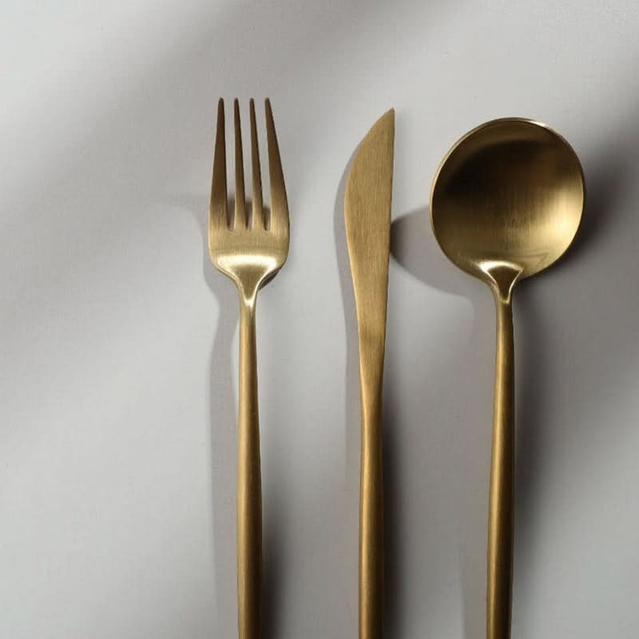 Lisslune | Minimalist Stainless Steel Cutlery Set
