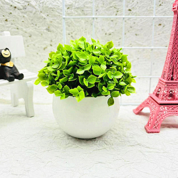 Lisslune | Minimalist Artificial Boxwood Bonsai Pot Decor