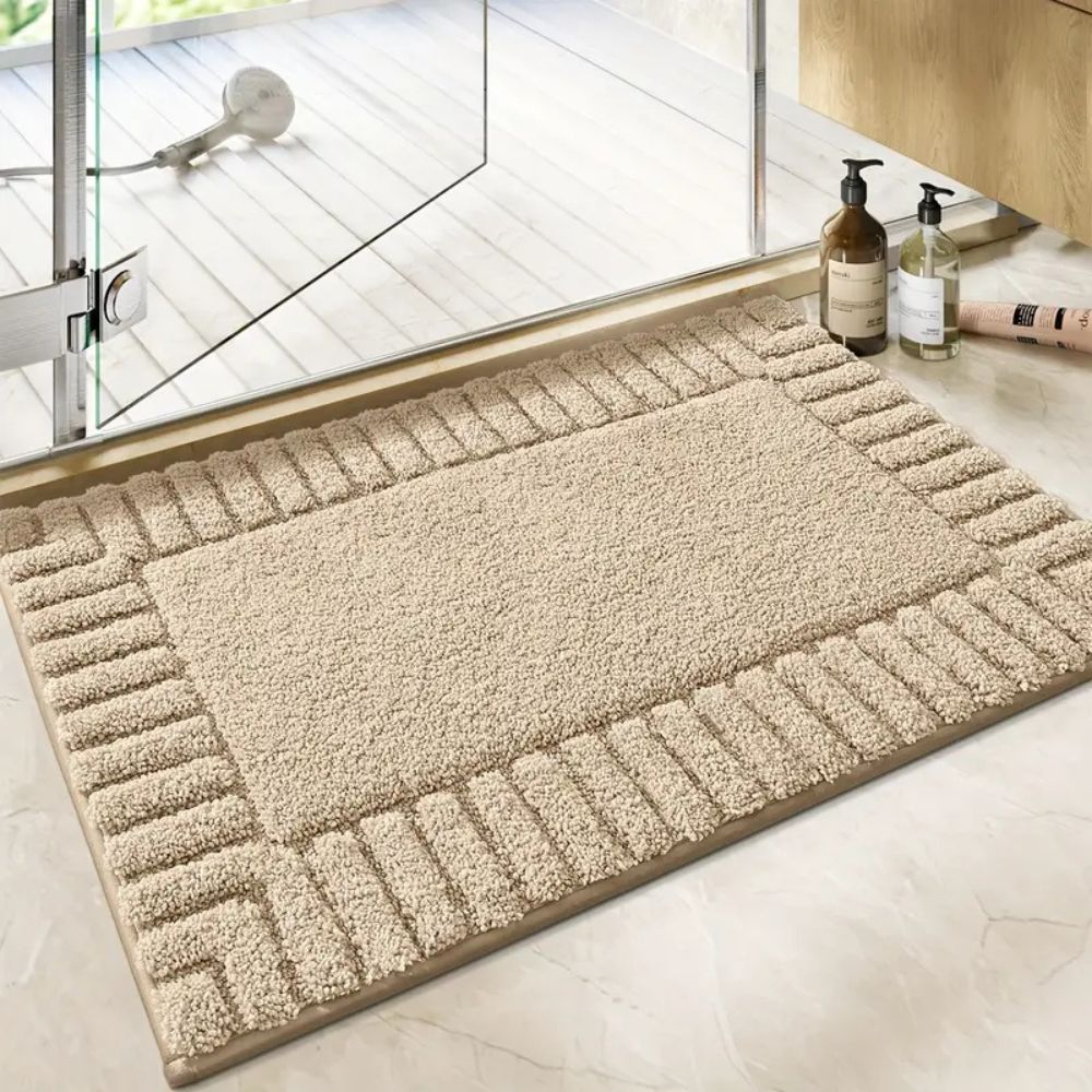 Lisslune | Minimalist Stripe Bath Rug Mat