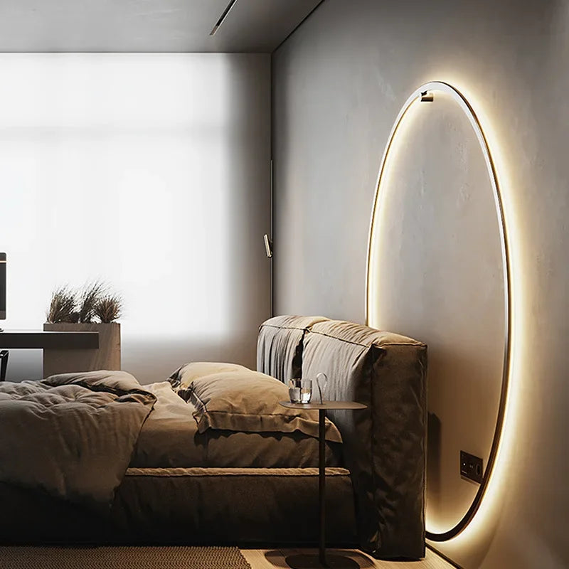 Lisslune | Minimal Round Wall Light - Lars