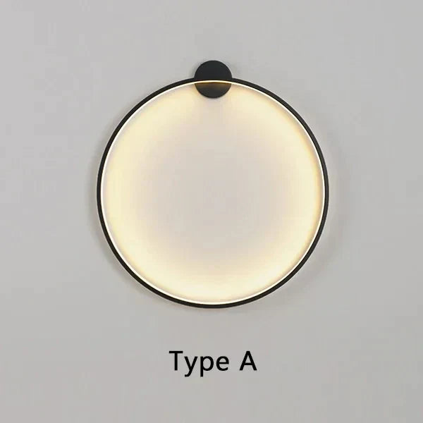 Lisslune | Minimal Round Wall Light - Lars