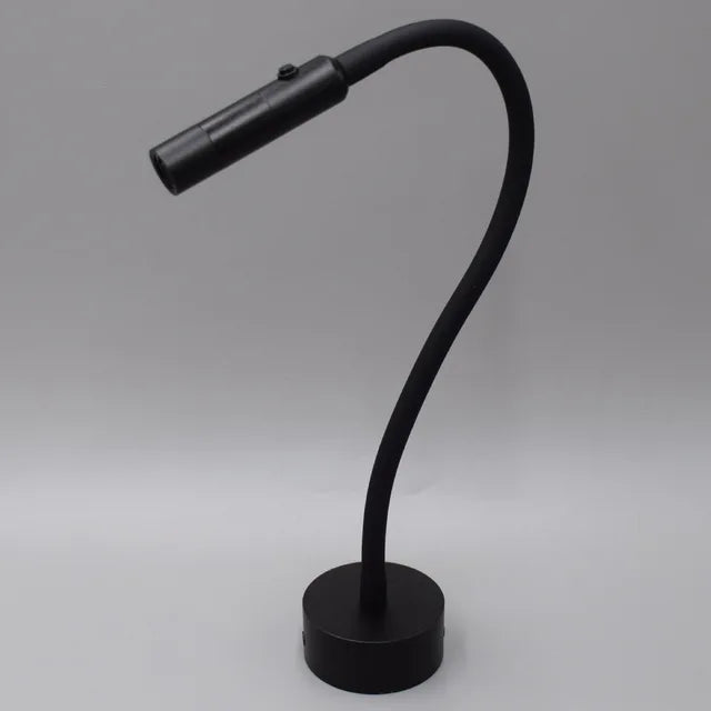 Lisslune | SleekGlow – Minimalist LED Reading Wall Lamp with Adjustable Arm