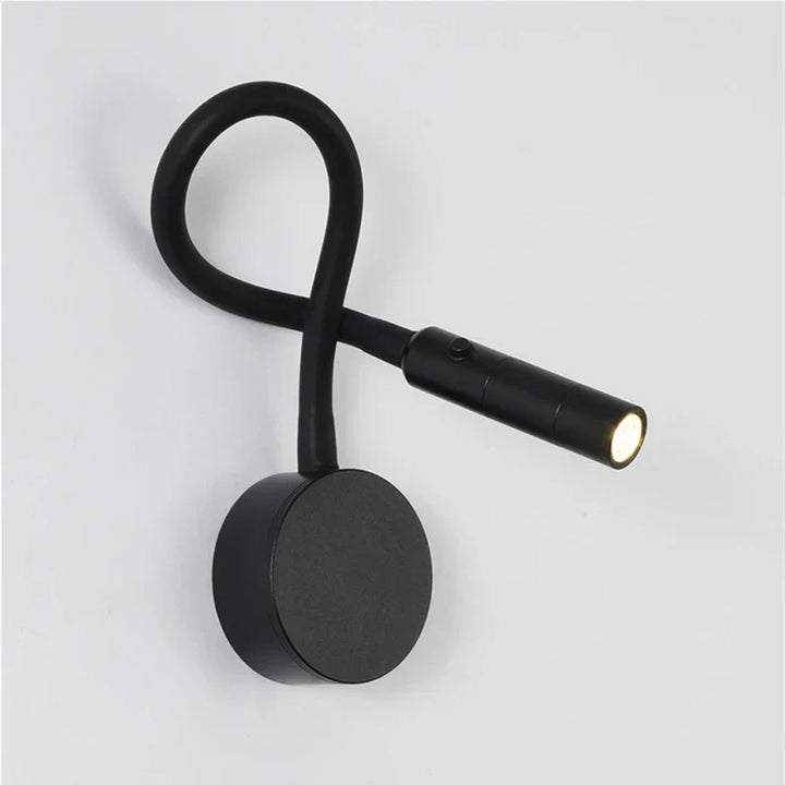 Lisslune | SleekGlow – Minimalist LED Reading Wall Lamp with Adjustable Arm