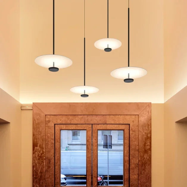 Lisslune | HaloGlow – Sleek Ring Pendant Light
