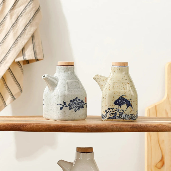 Lisslune | Mizuno Ceramic Oil and Sauce Dispenser