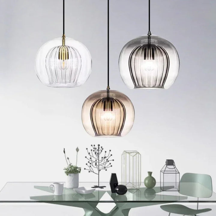 Lisslune | Pendant light made of modern glass for an elegant look