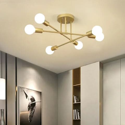 Lisslune | Modern LED Ceiling Light, 70cm Round Fixture