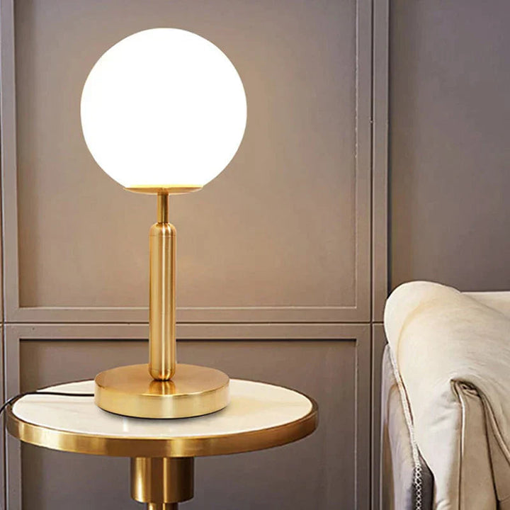 Lisslune | Sphere Elegant Table Lamp – Sophisticated Globe Design for Stylish Lighting