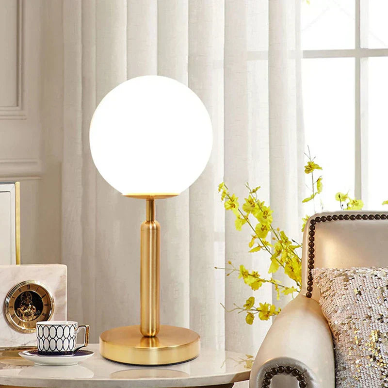 Lisslune | Sphere Elegant Table Lamp – Sophisticated Globe Design for Stylish Lighting